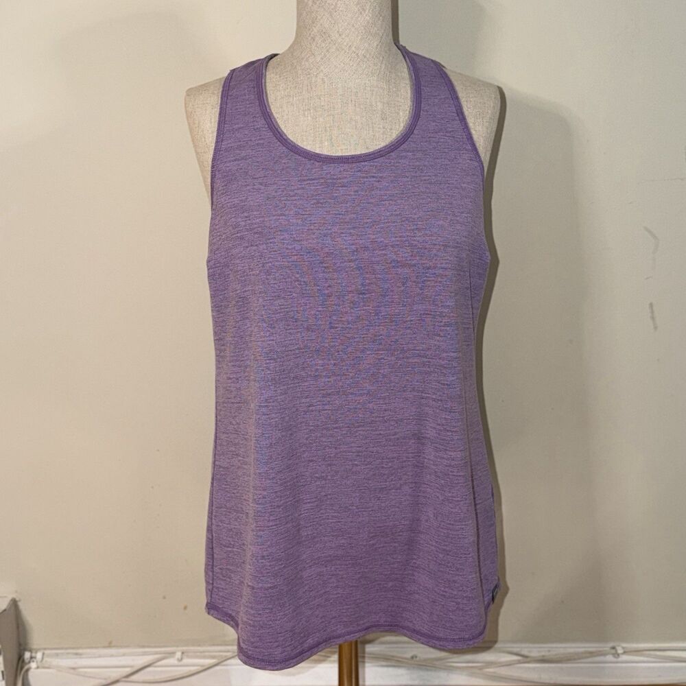 Title Nine Daily Decathlon Tank Top Purple S EUC Active Athleisure Workout Run